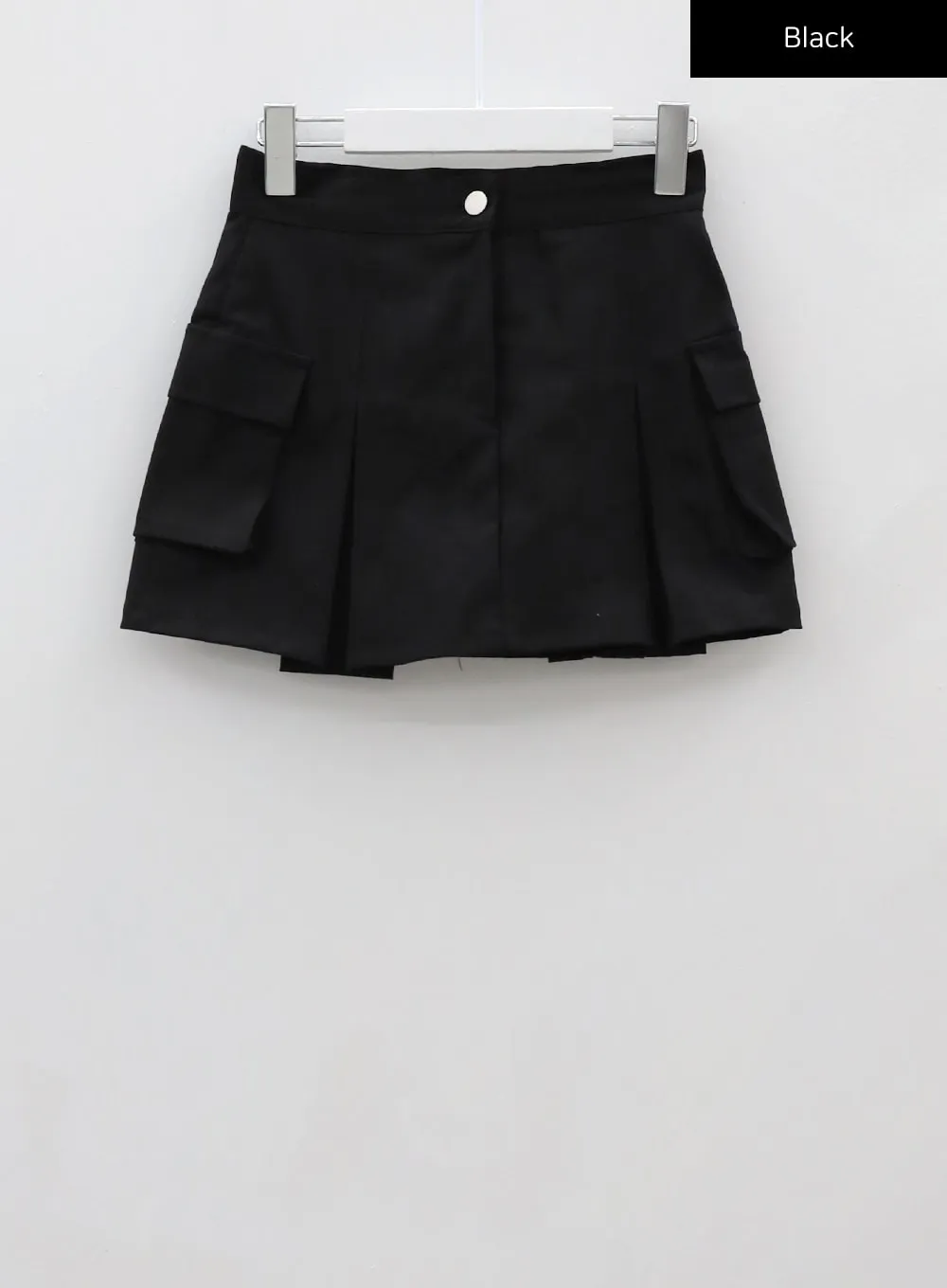 Pleated Cargo Mini Skirt CJ16