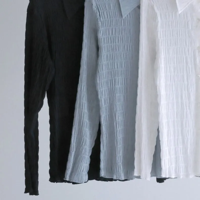 Pleated shirt