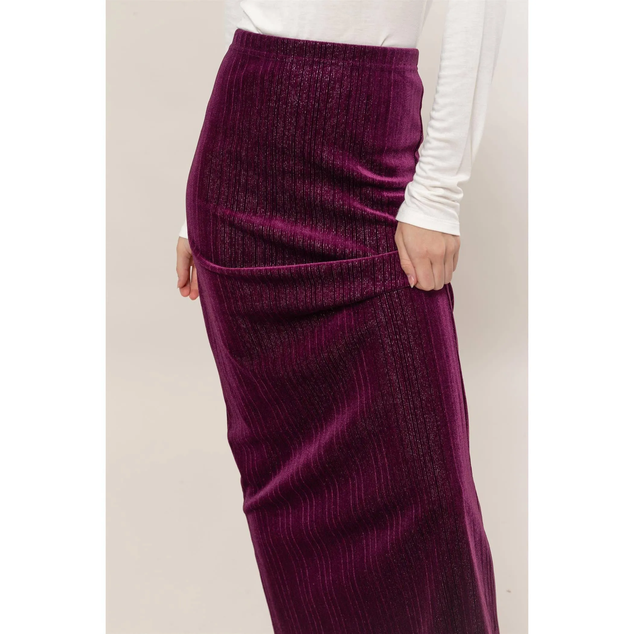 Plum Perfect Midi