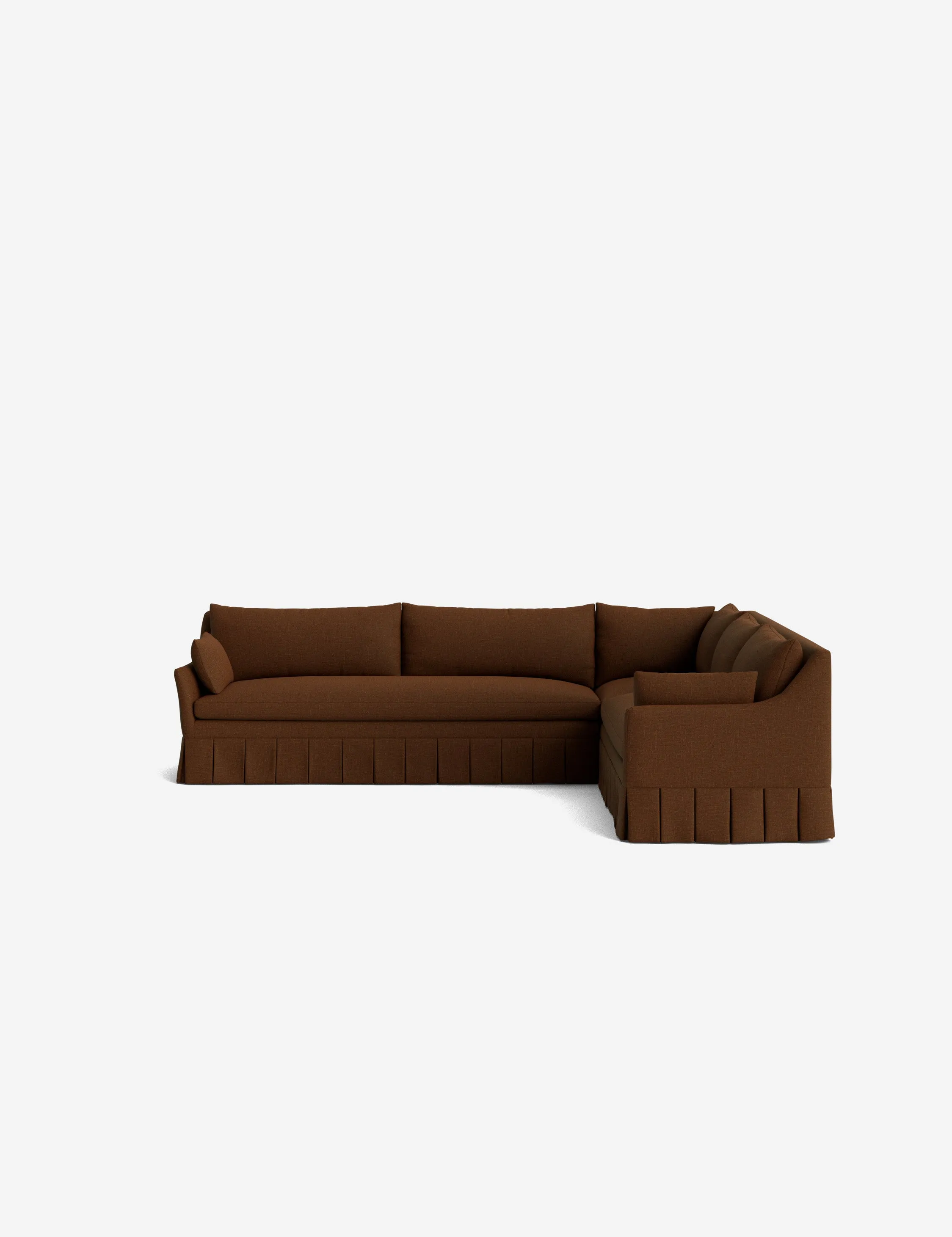 Portola Pleated Sectional Sofa