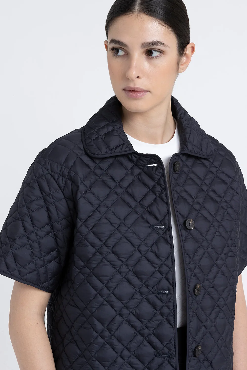 Quilted drip-proof jacket