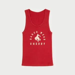 Ranch Wear Tank Top (Vintage Red)