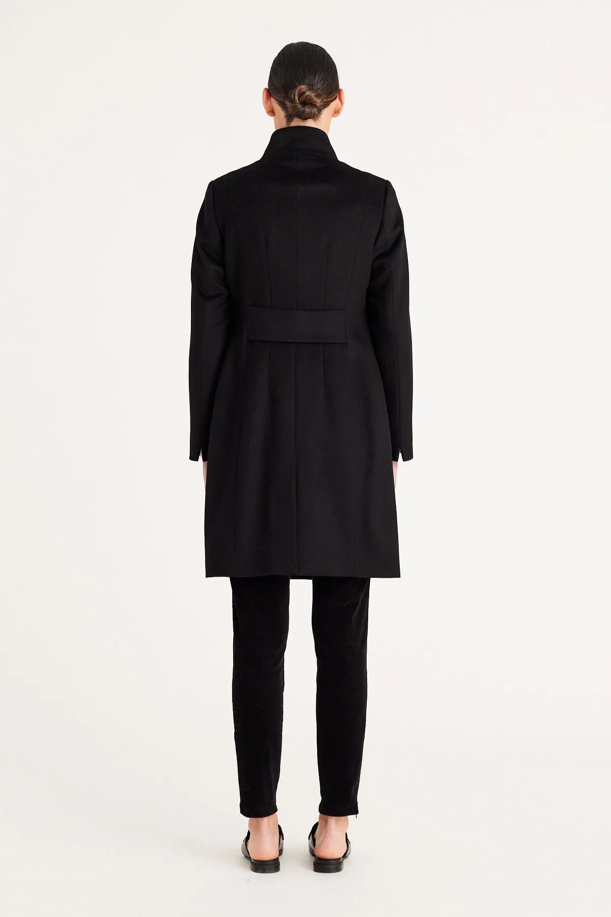 Reynolds Wool Coat  - Black