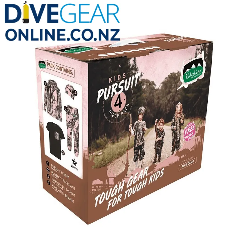 Ridgeline Kids Pursuit Packs Pink Camo