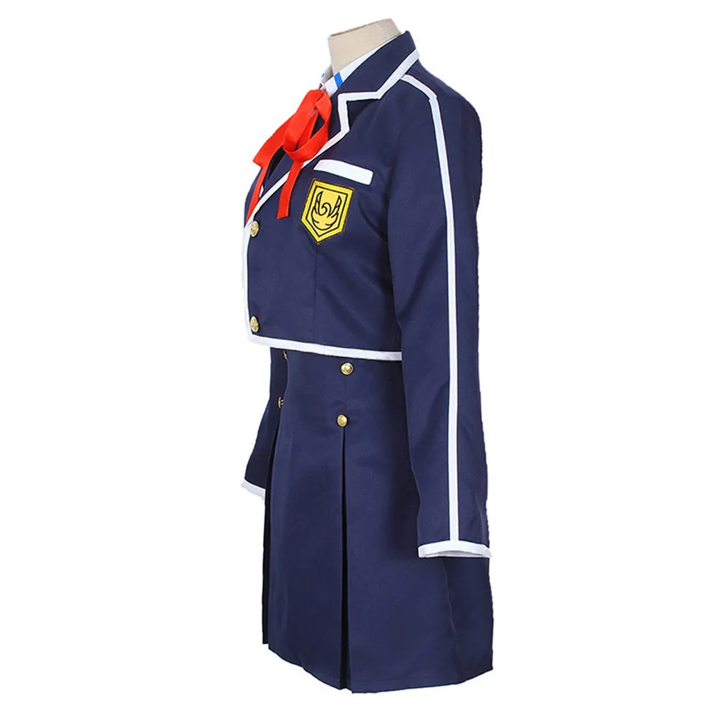 SAO Yuuki Asuna Uniform Skirt Outfits Halloween Carnival Suit Cosplay Costume