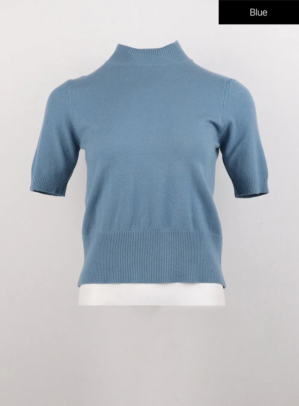 Short-Sleeve Knit Sweater OG327