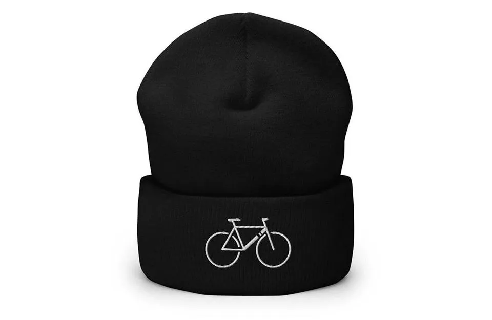 Single Speed - Cuffed Beanie Black