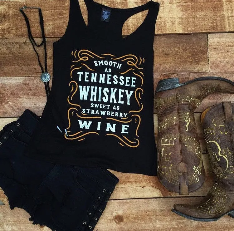 SMOOTH AS TENNESSEE WHISKEY TANK TOP