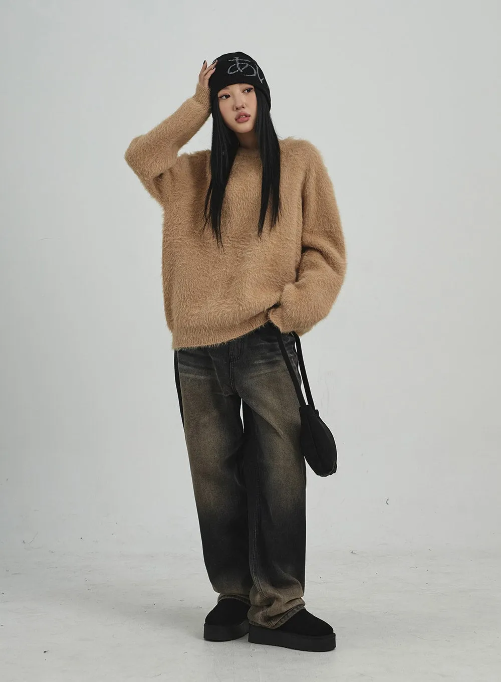 Soft Faux Fur Knit Unisex CD09