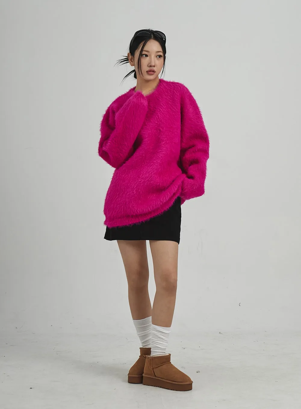 Soft Faux Fur Knit Unisex CD09