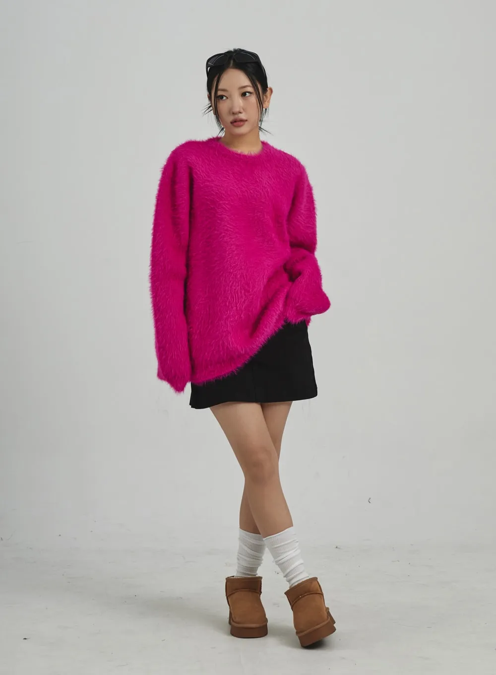 Soft Faux Fur Knit Unisex CD09