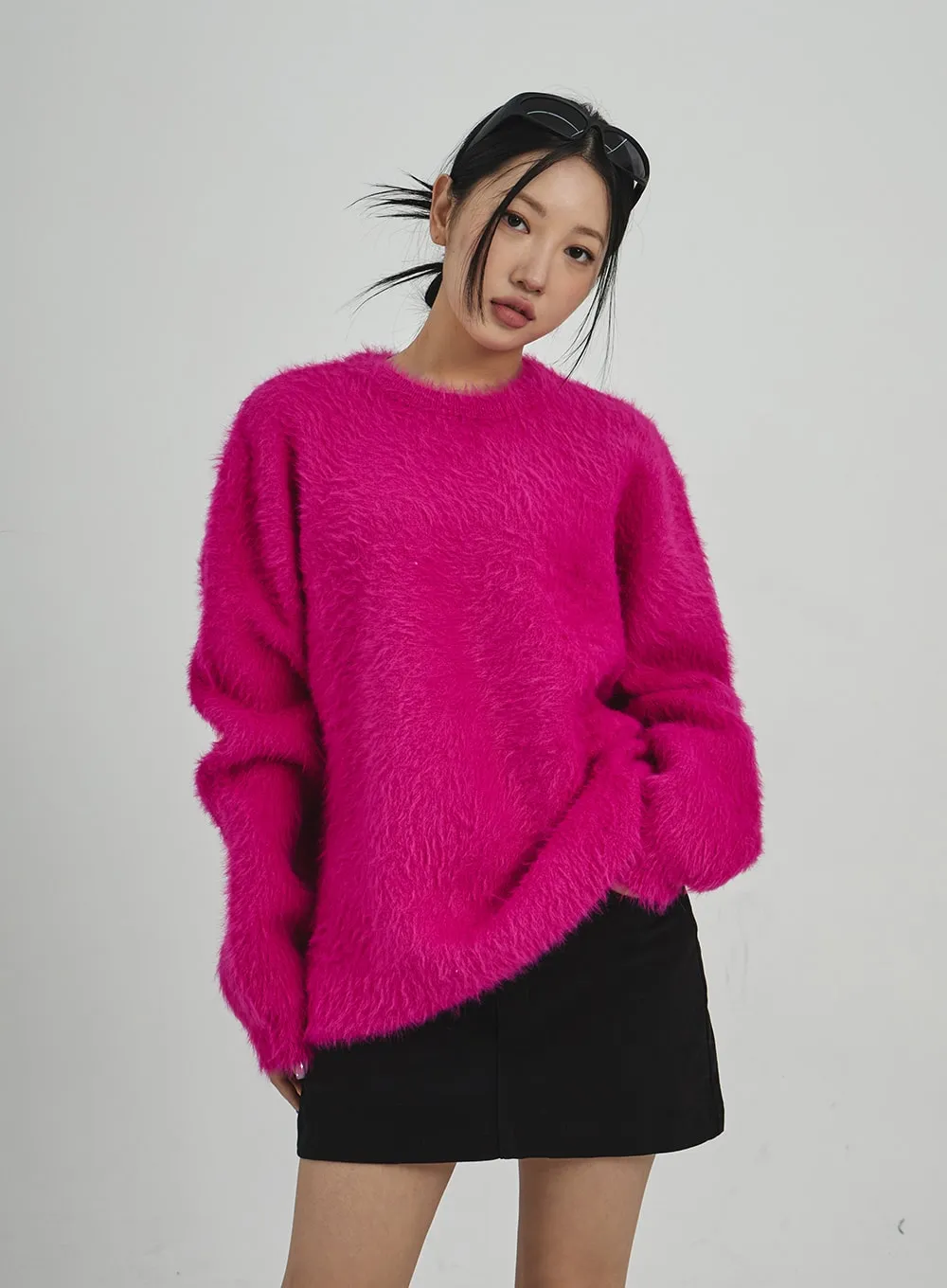 Soft Faux Fur Knit Unisex CD09