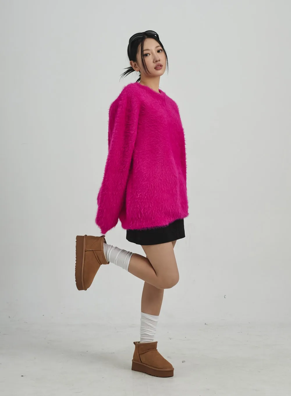 Soft Faux Fur Knit Unisex CD09