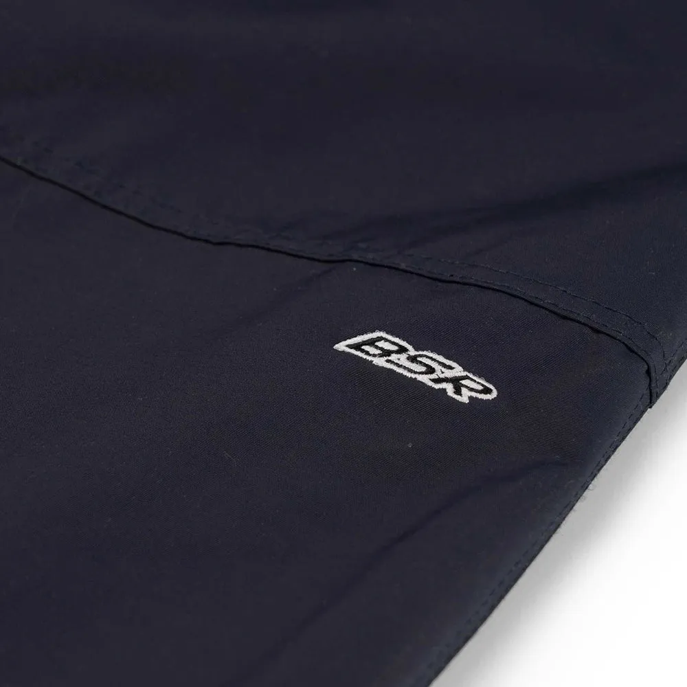 STITCH BOX WIDE TRACK PANTS DARK NAVY