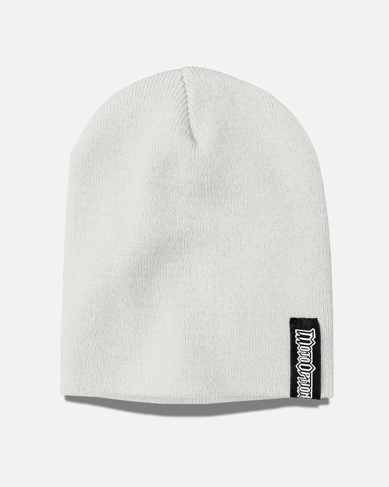 Stock  Beanie - White