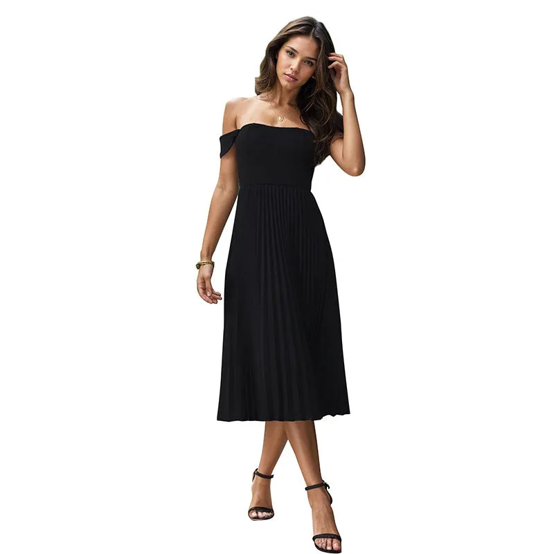 Summer Women's Off-shoulder Dress