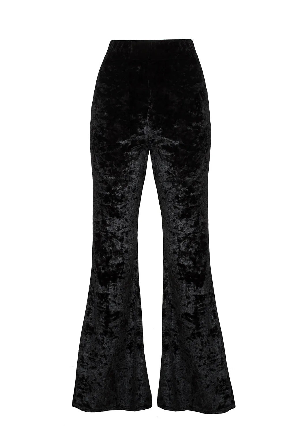 Superstition Crushed Velour Flares