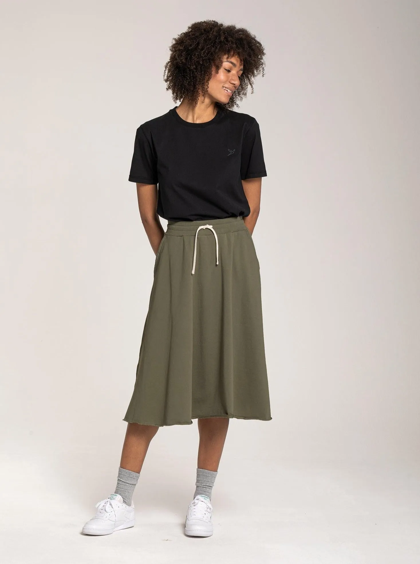 Terry Skirt - Olive