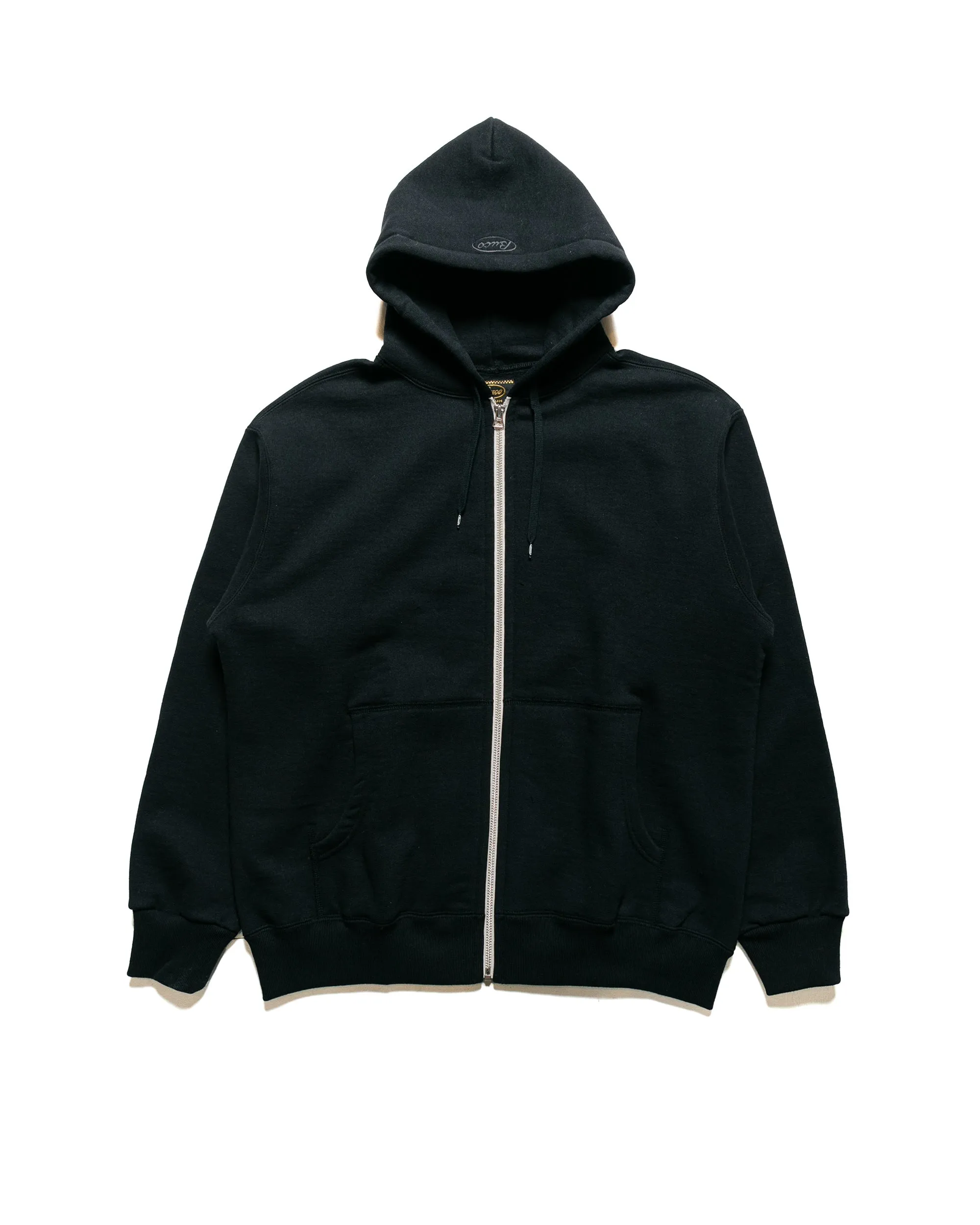 The Real McCoy's BC23101 Buco F/Z Parka Sweatshirt Black