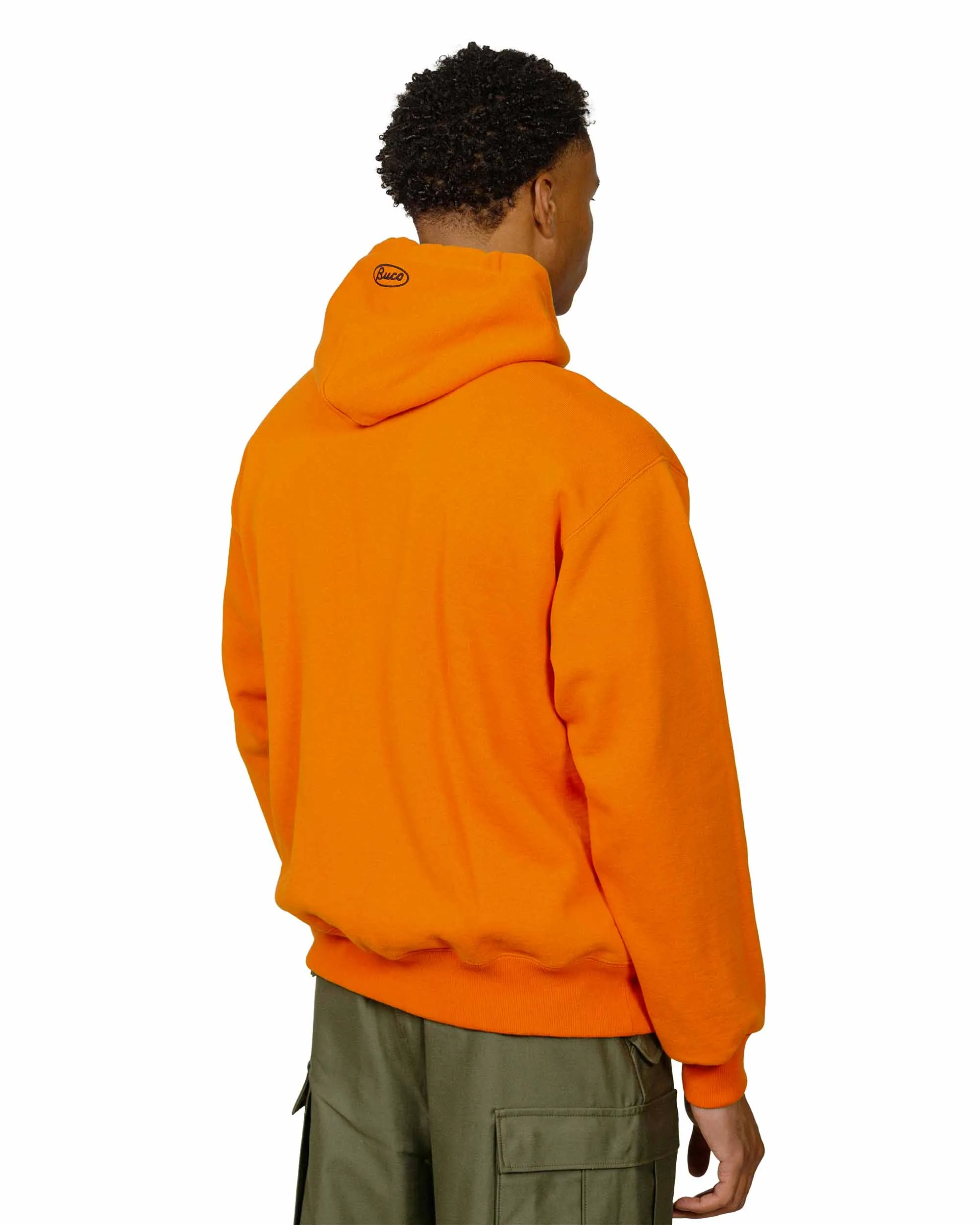 The Real McCoy's BC23101 Buco F/Z Parka Sweatshirt Orange