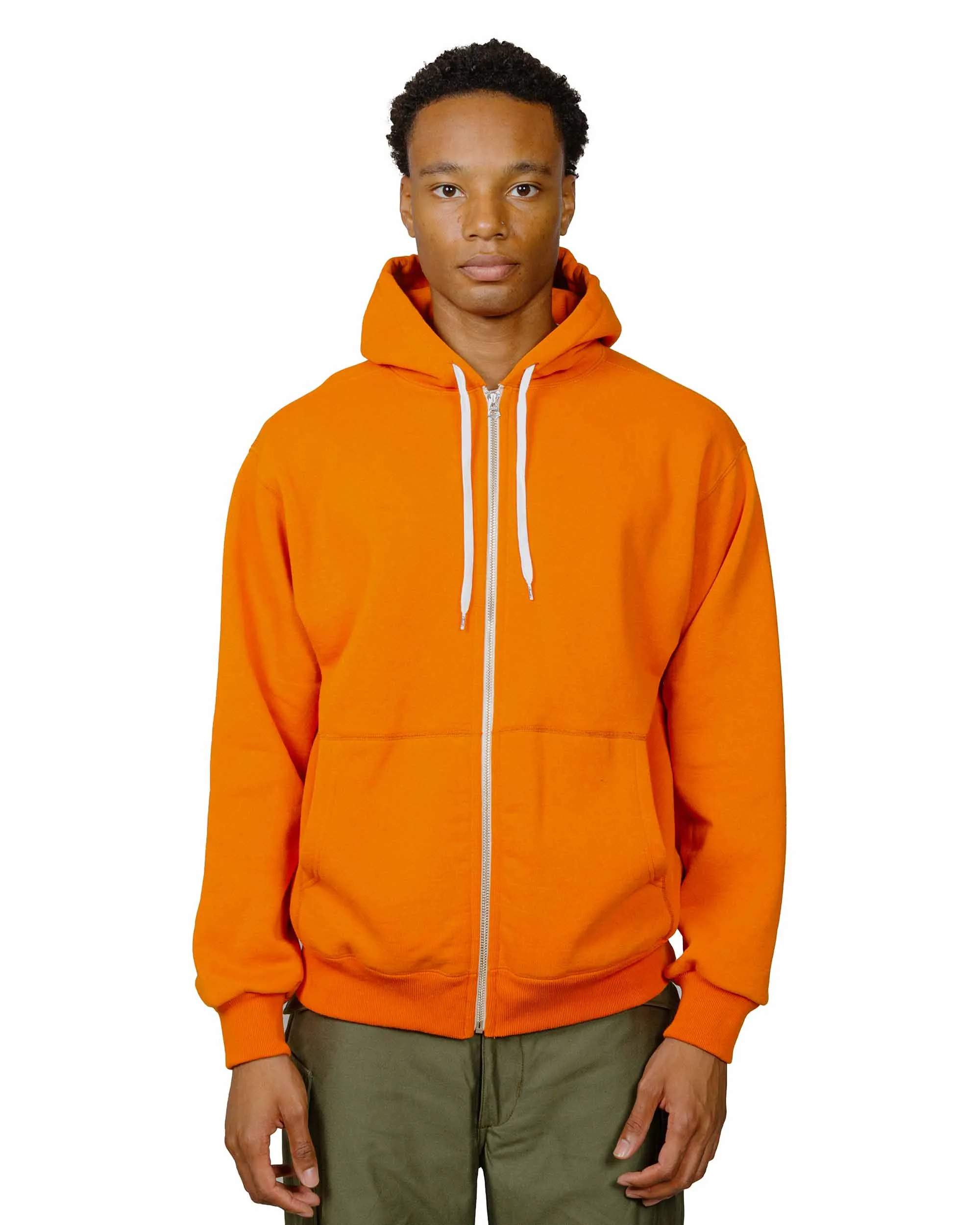 The Real McCoy's BC23101 Buco F/Z Parka Sweatshirt Orange