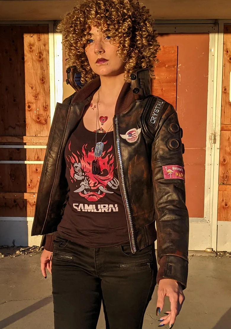 The Samurai Cosplay Leather Jacket