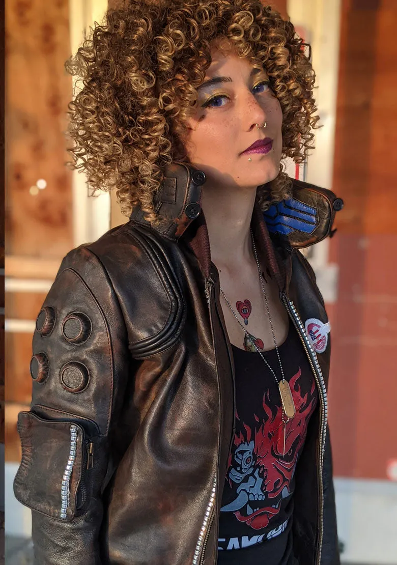 The Samurai Cosplay Leather Jacket