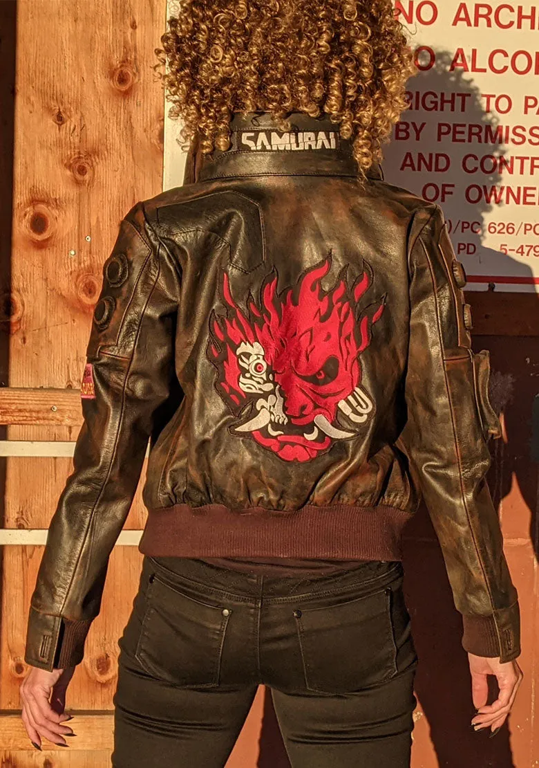 The Samurai Cosplay Leather Jacket