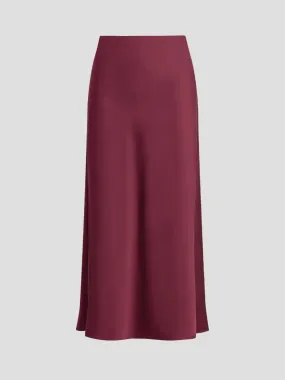 The Suzy Skirt in Burgundy