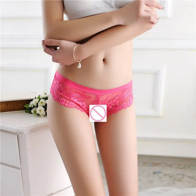 Underwear Women G string Sexy String Lingerie Lace Thong Seamless Briefs Transparent Panties Knickers Black Tangas Bragas