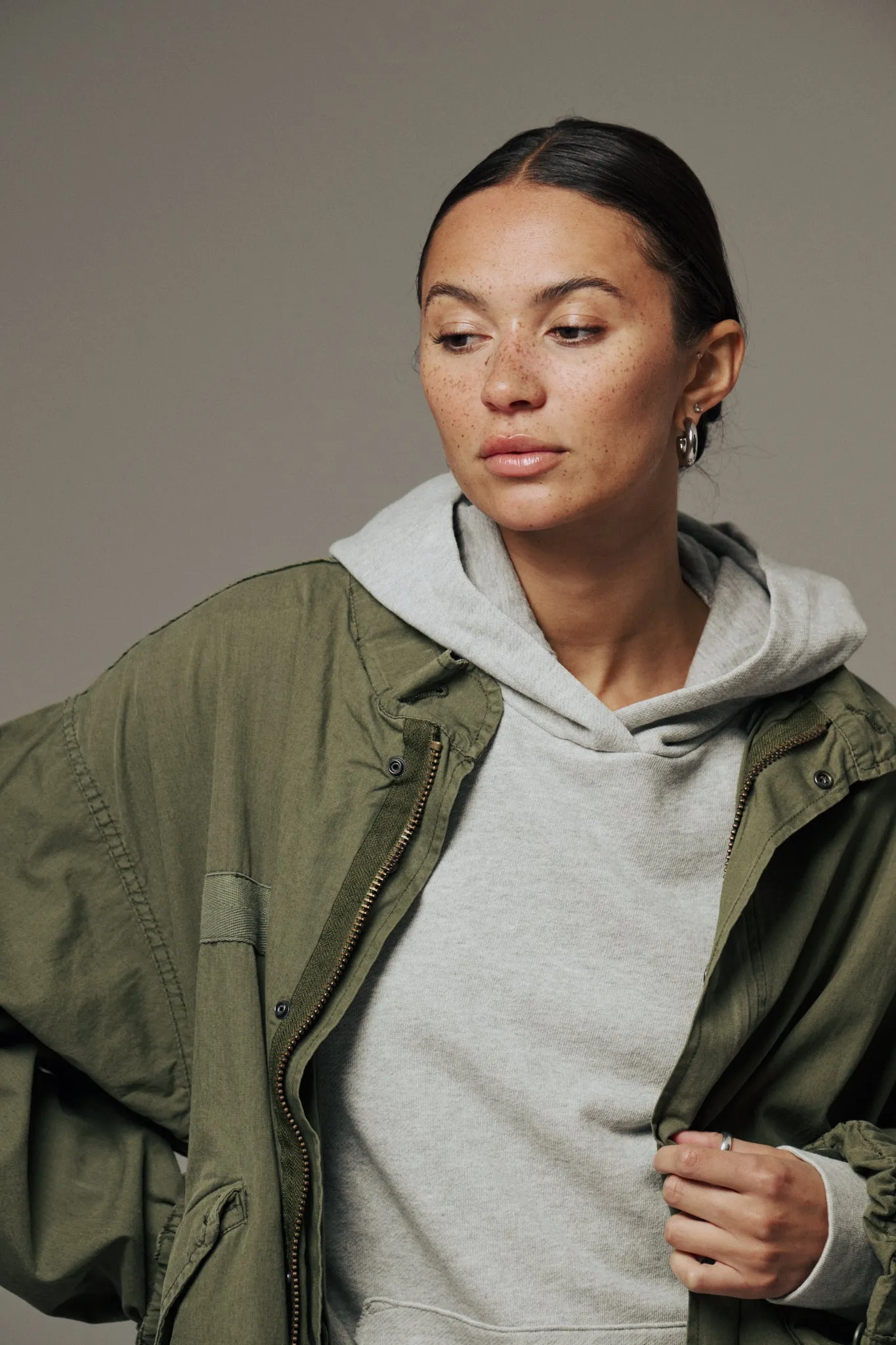 US MILITARY FISHTAIL PARKA / OLIVE