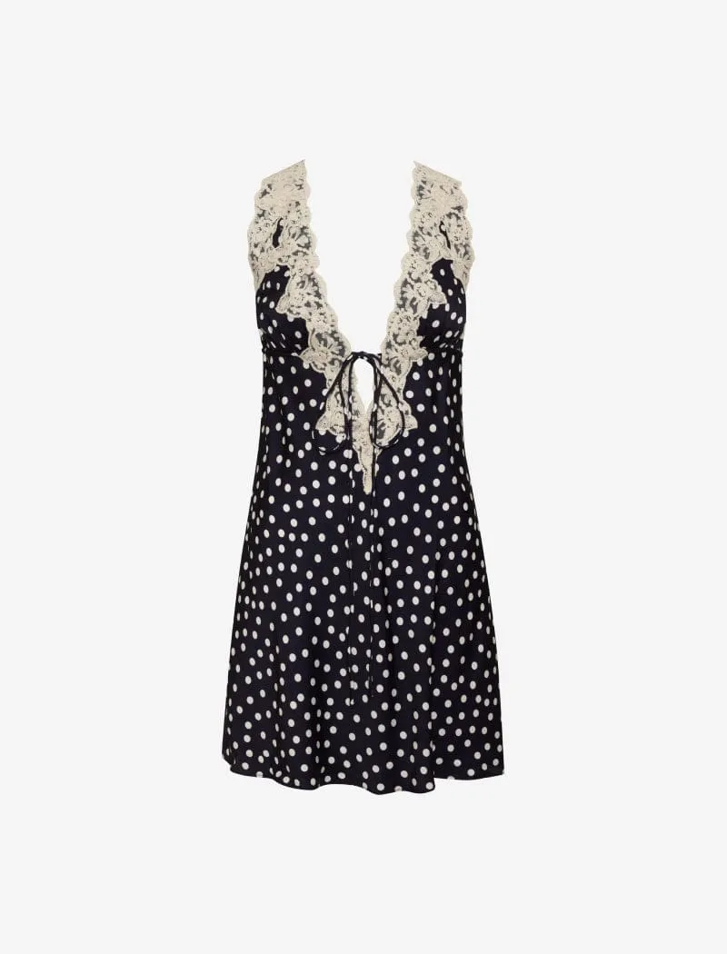 Venice Mini Dress | Nautical Dot