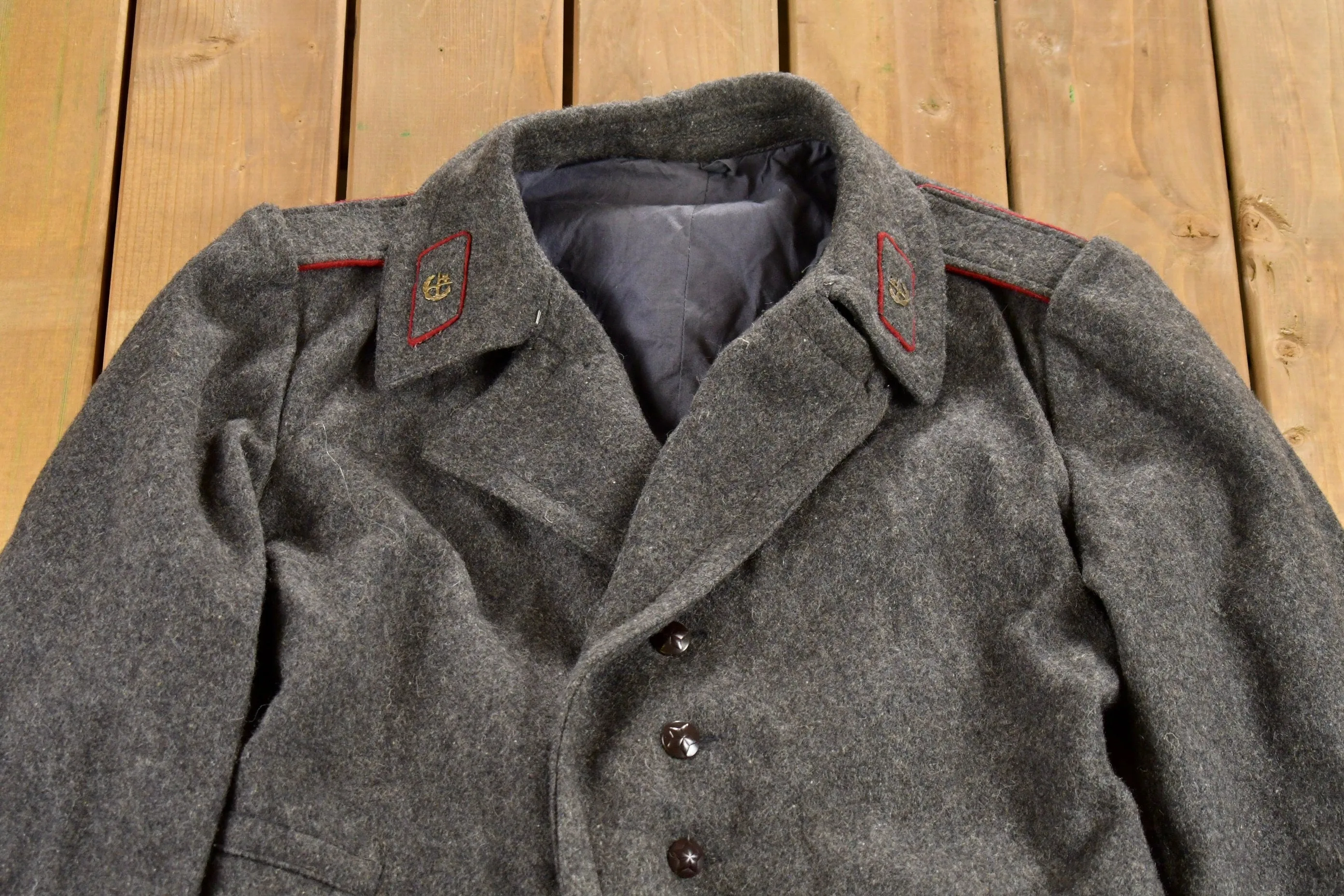 Vintage 1950s US Military 100% Wool Jacket