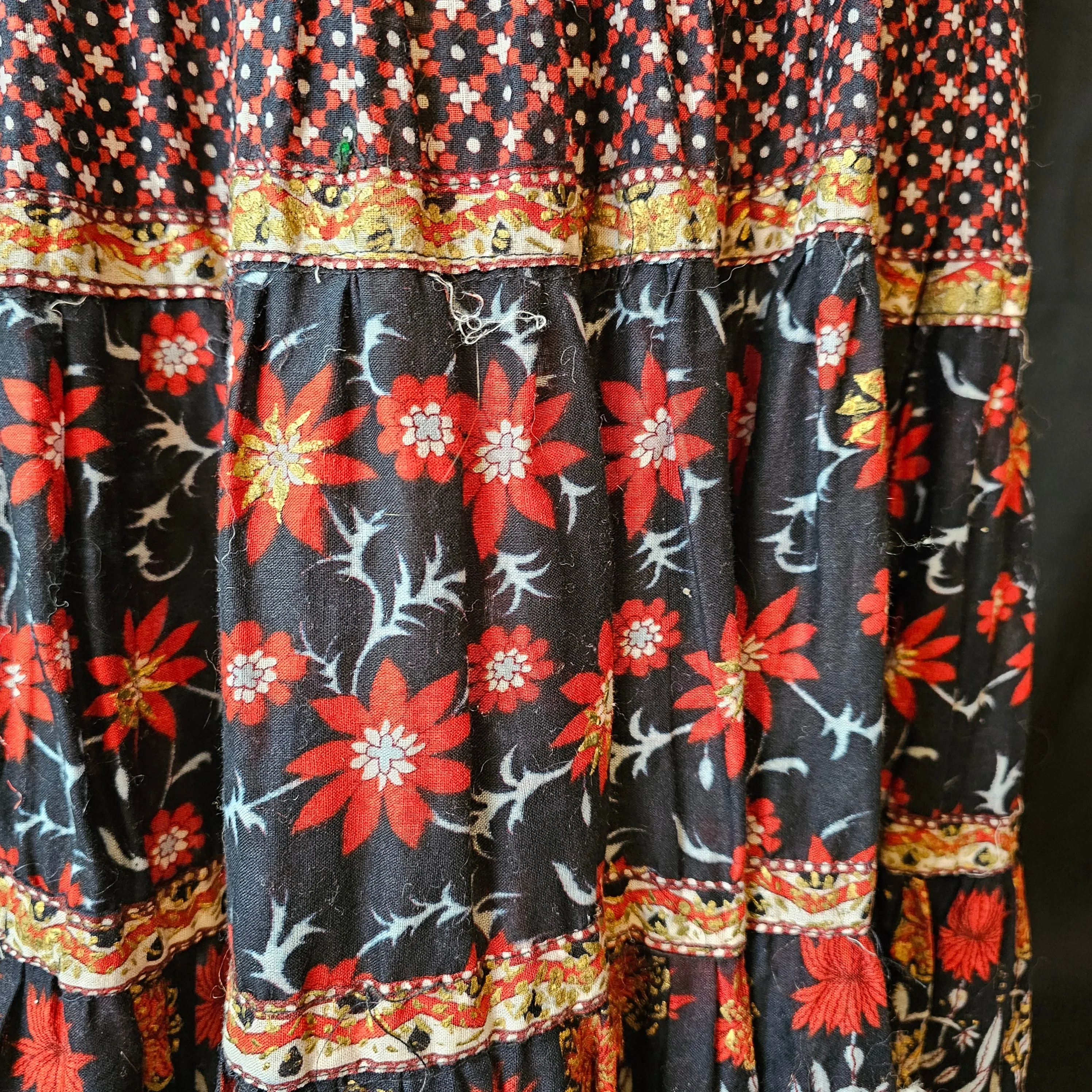 Vintage Indian cotton dress 10