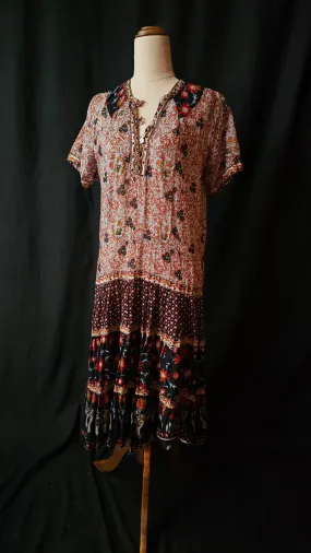 Vintage Indian cotton dress 10