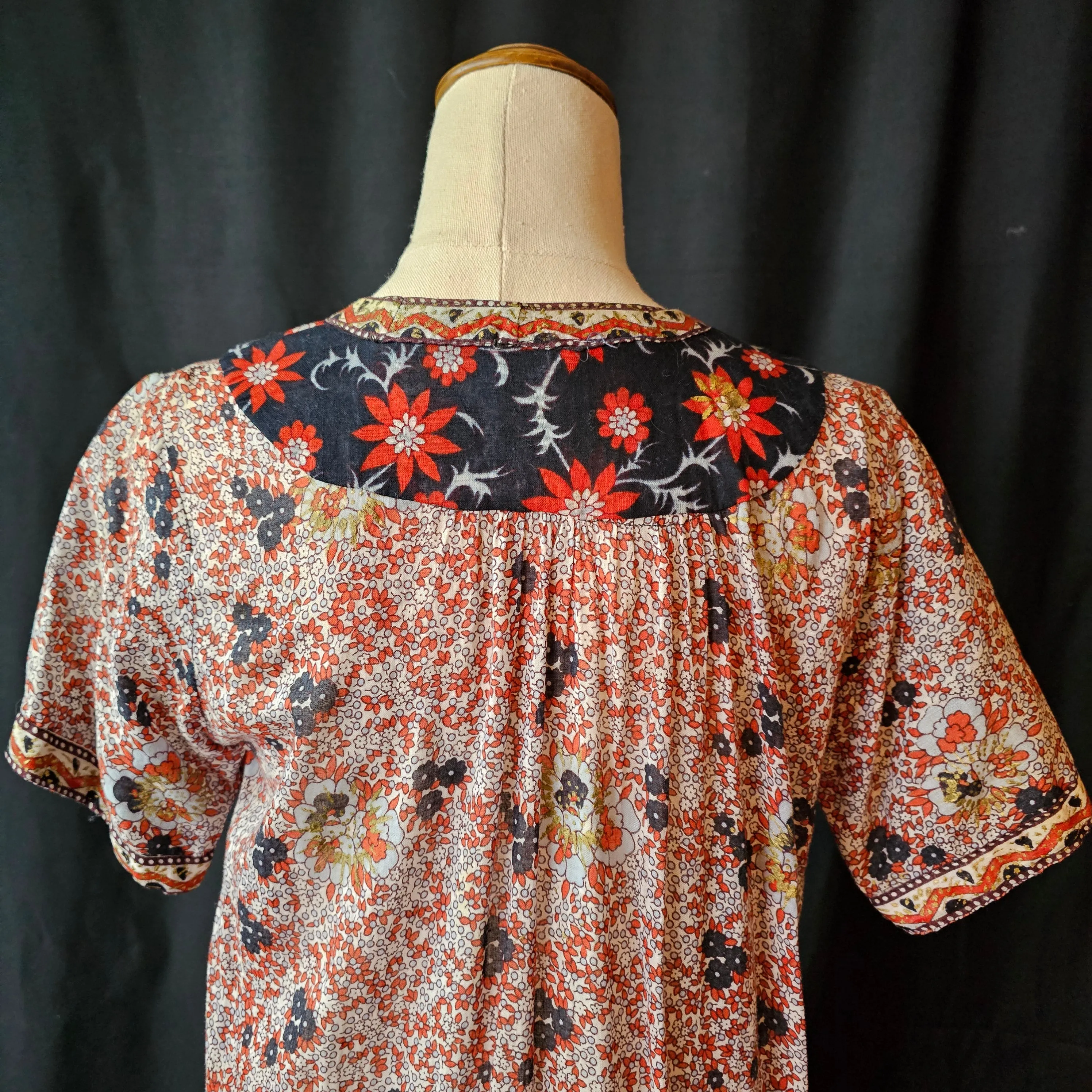 Vintage Indian cotton dress 10