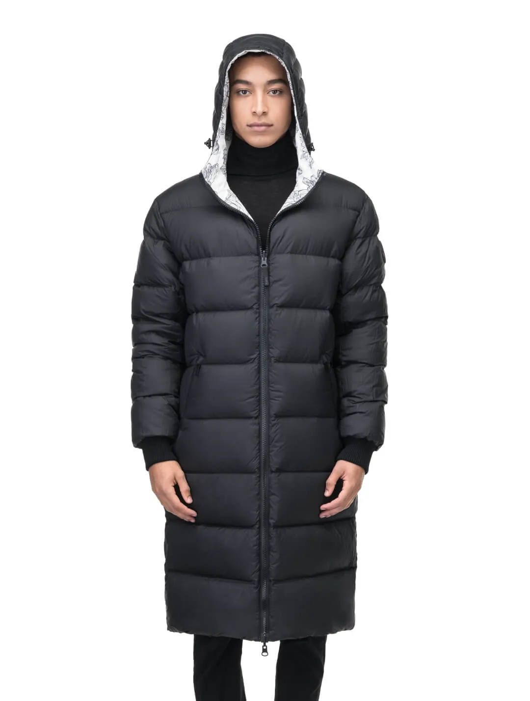 Wayland Men's Long Reversible Puffer - NEXT by Nobis