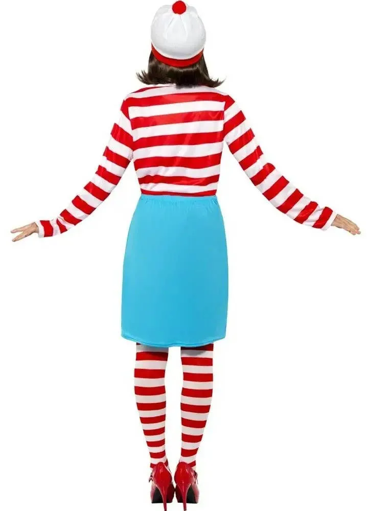 Where's Wally Womens Plus Size Wenda Book Week Costume