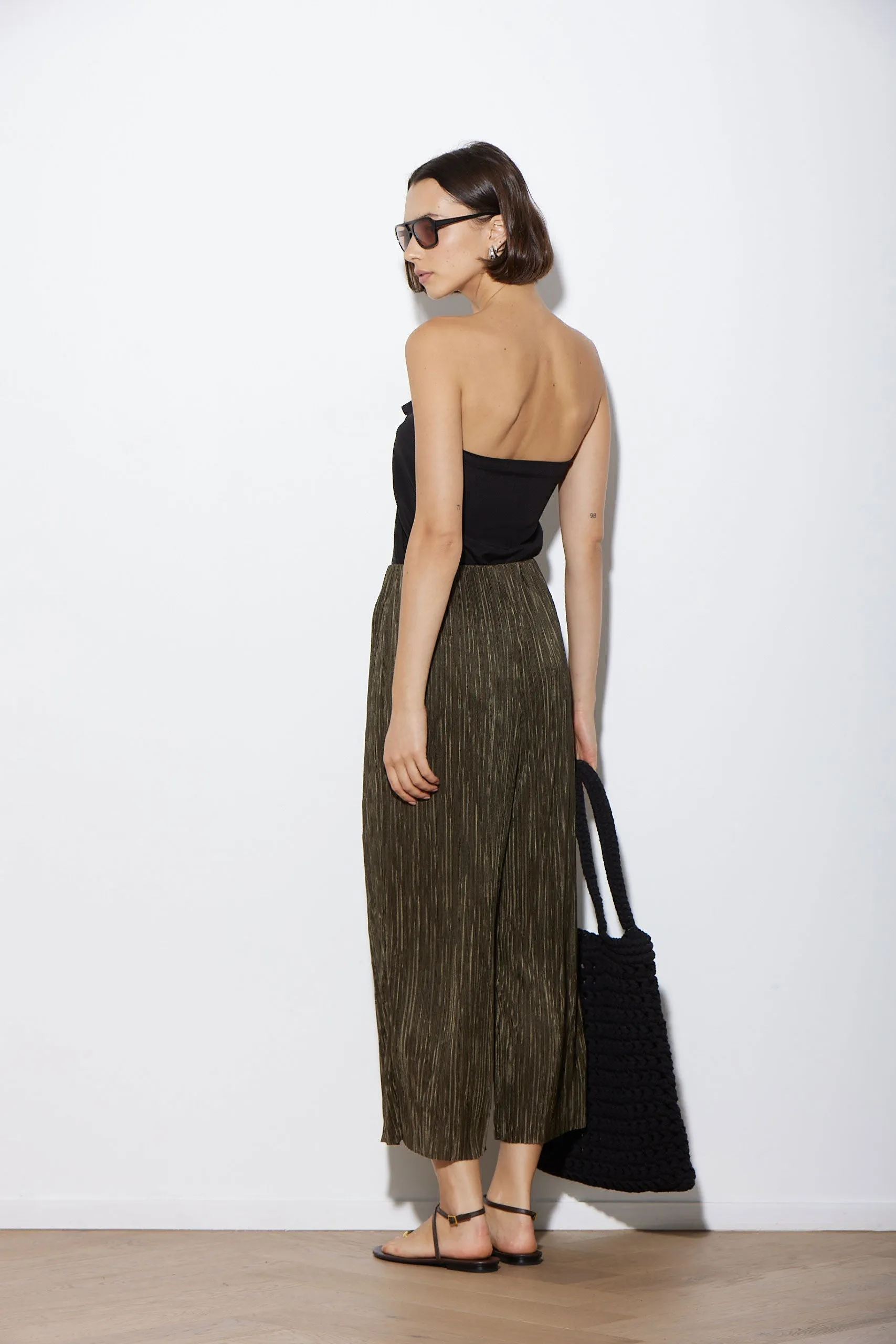 WIDELEG CULOTTES CAPER