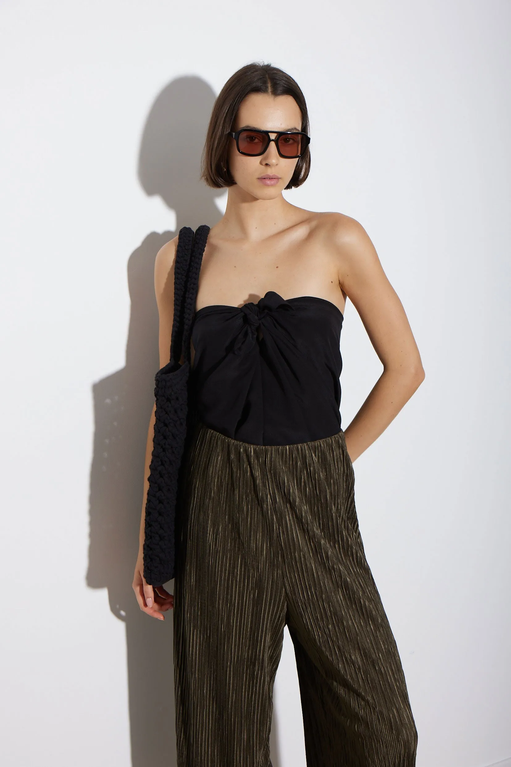 WIDELEG CULOTTES CAPER