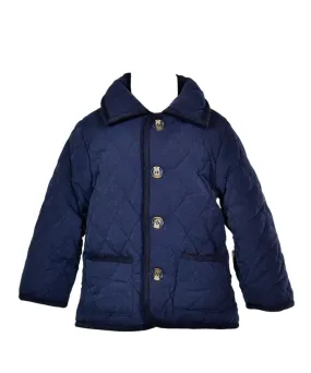 Widgeon Navy Quilted Barn Jacket 3103 5106