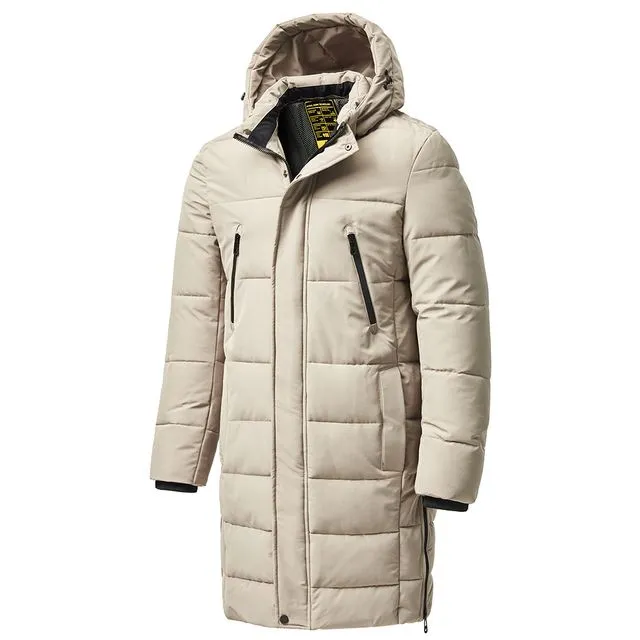 Winter New Plus Long Warm Thick Hood Parkas Jacket