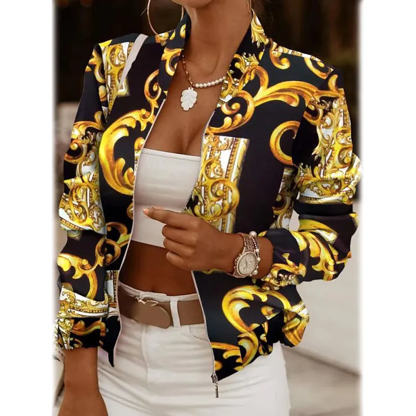 Women's Bomber Jacket Casual