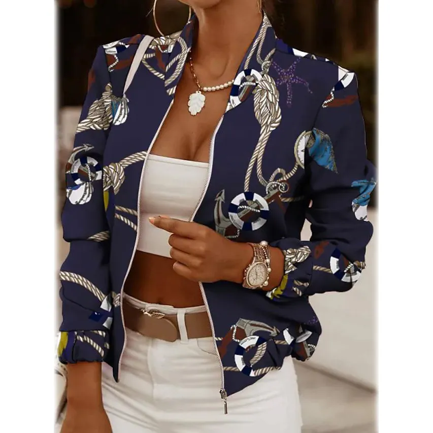 Women's Bomber Jacket Casual