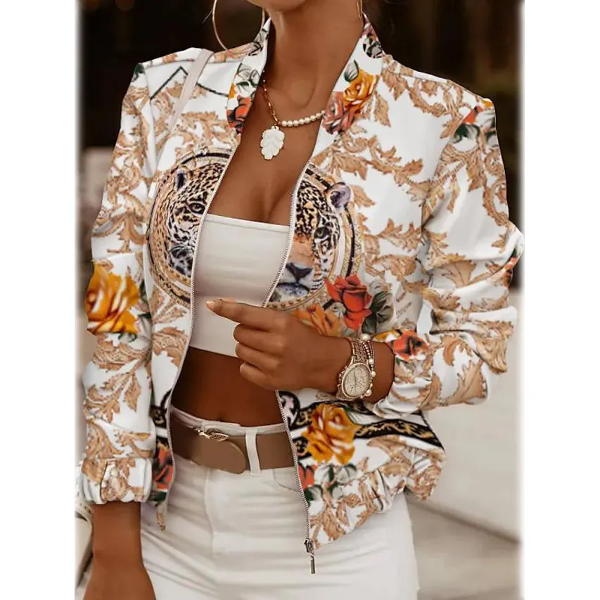 Women's Bomber Jacket Casual