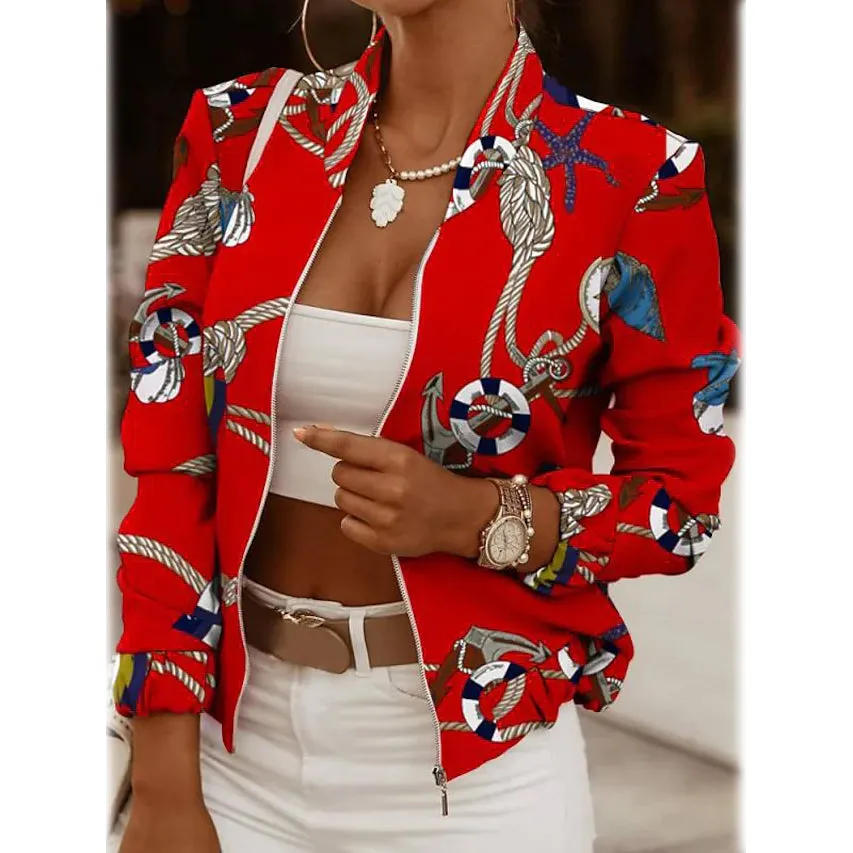 Women's Bomber Jacket Casual