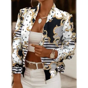 Women's Bomber Jacket Casual