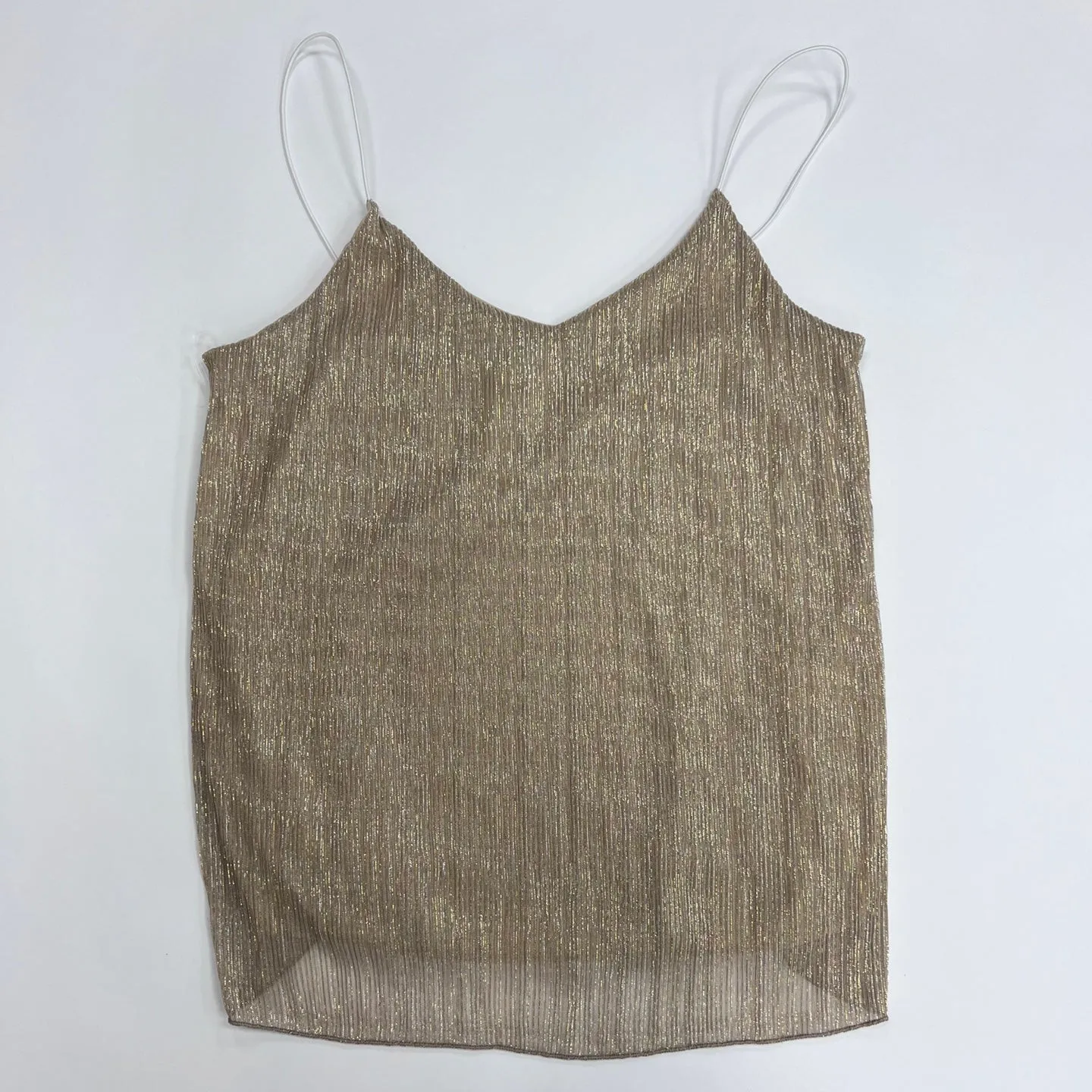 Women's Champagne Crop Tank Top