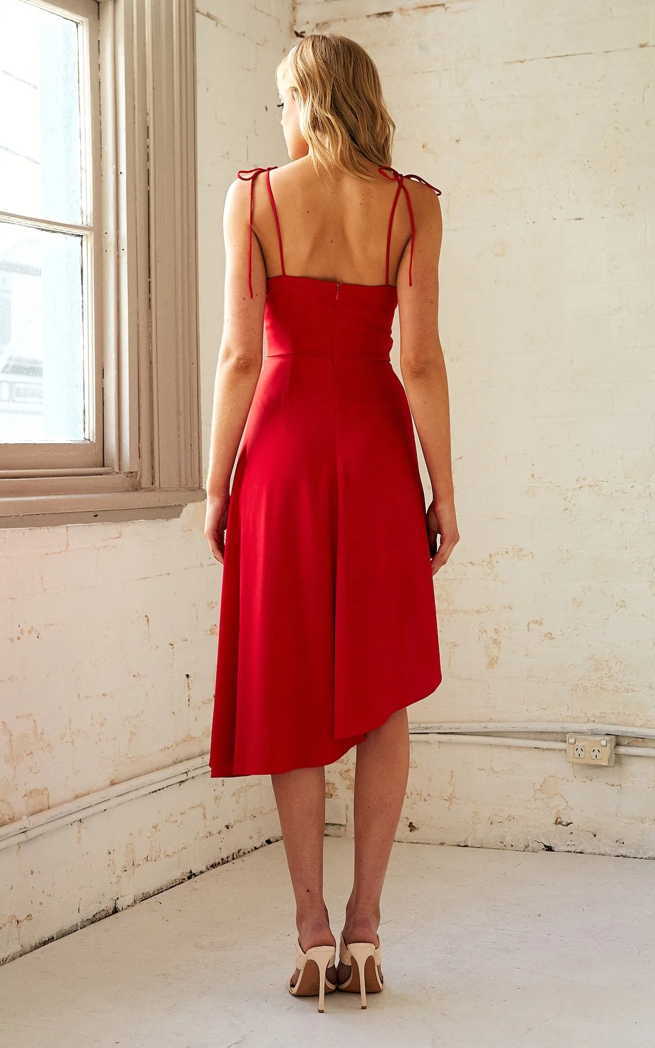 Wonderlust Dress - Red