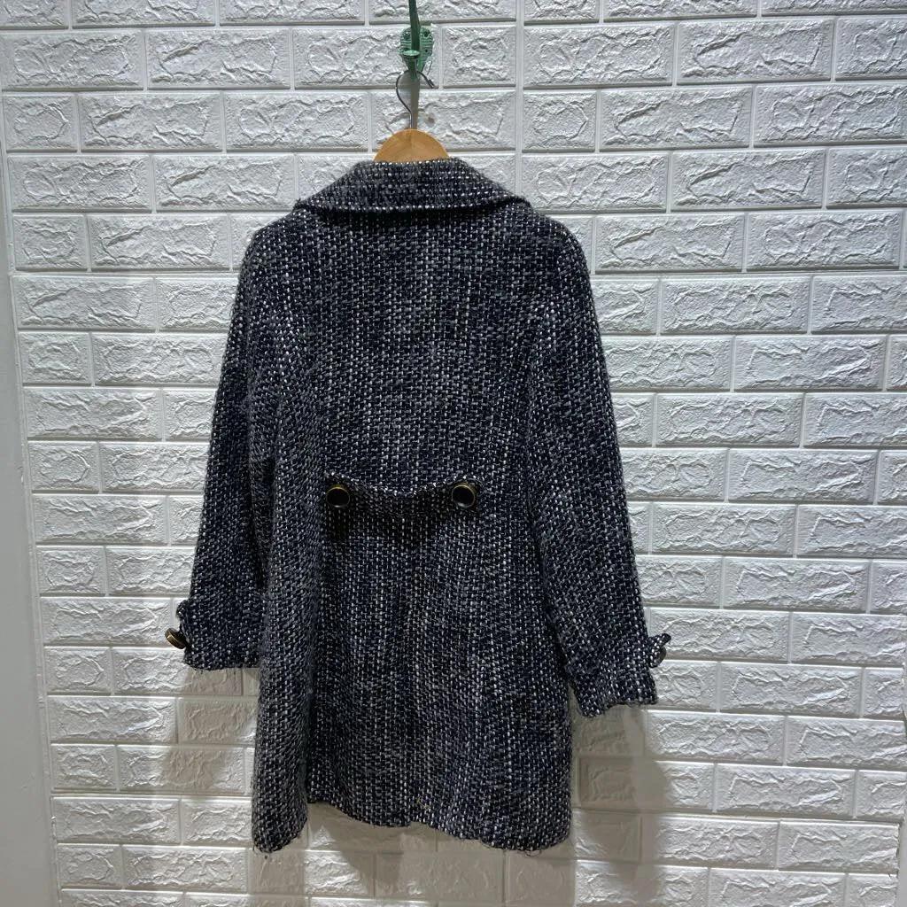 Wool Blend Knit Coat *as is*